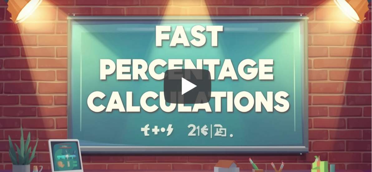 How to Calculate Percentage of a Number Fast